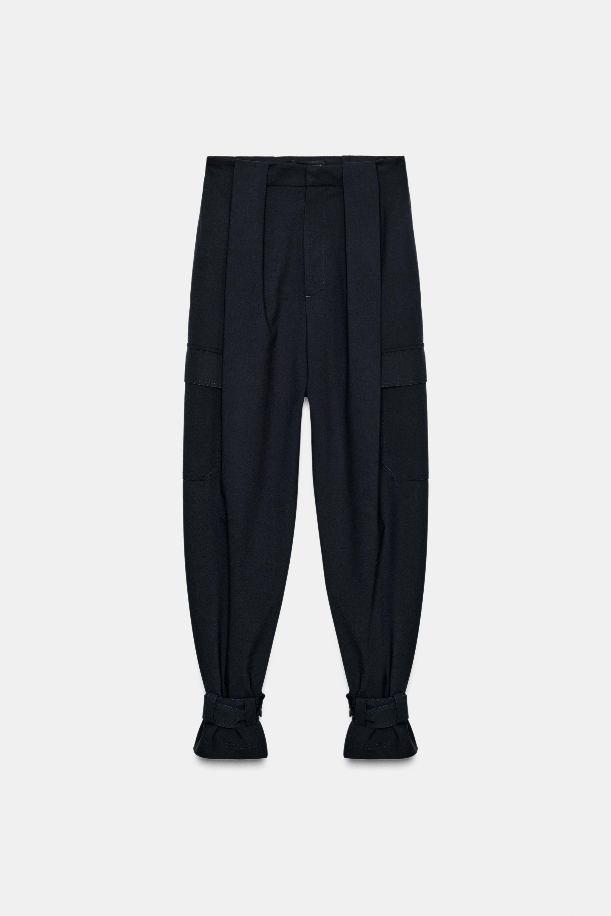 ZW COLLECTION LIMITED EDITION PLEATED CARGO PANTS